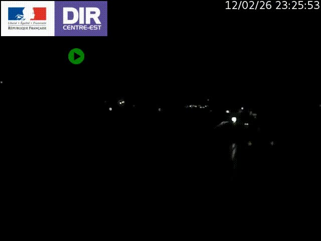 Caméra trafic à Meylan sur la Rocade-Sud de Grenoble en direction d'Aix-en-Provence