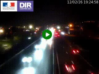 Caméra autoroute à Saint-Etienne (Les Littes) à hauteur du Ikea Saint-Etienne sur l'A72 en direction de Roanne