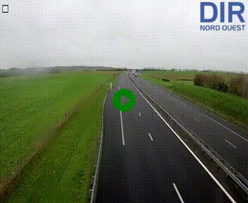 Webcam sur A84 à hauteur de l'échangeur de Poilley avec la N175, au sud d'Avranches