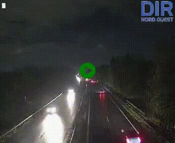 Webcam sur le périphérique de Caen (N814) à l'est de la ville, à Mondeville hauteur de la sortie 2, Presqu'île-Rives de l'Orne, au bout de l'autoroute A13