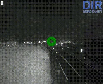 Webcam au début de l'A84 sur le périphérique Ouest de Caen (N814) à hauteur de la sortie 9, Porte de Bretagne