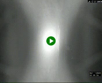 Webcam au carrefour de la croisade, à la jonction entre la N22 et la N320, avant le poste de douane franco-andorrane. Webcam à 1790 mètres d'altitude