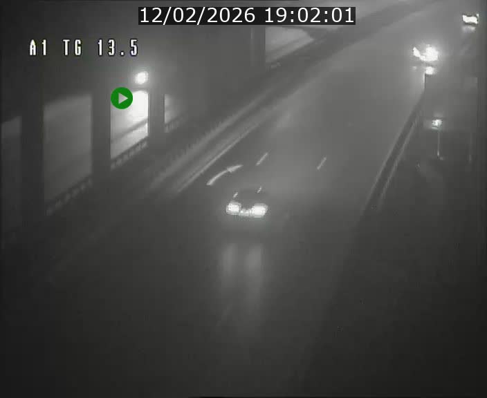 Traffic live webcam Luxembourg Senningen - A1 direction Luxembourg - BK 13.5