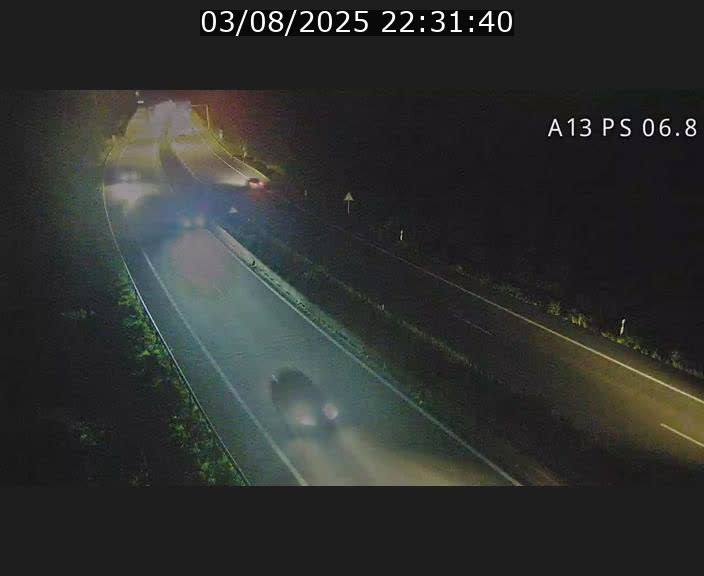 Traffic live webcam Luxembourg Ehlerange - A13 direction Esch-sur-Alzette - BK 6.8