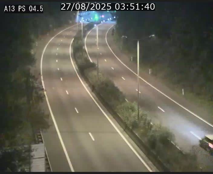 Traffic live webcam Luxembourg Differdange - A13 direction Esch-sur-Alzette - BK 4.5