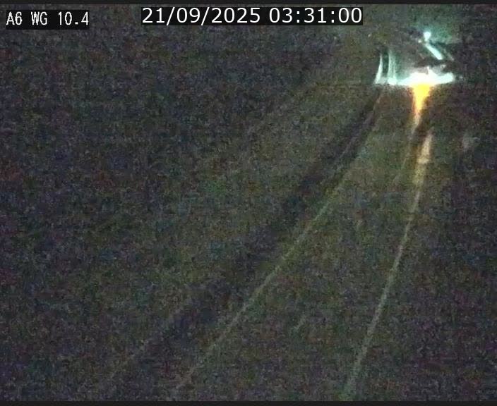 Traffic live webcam Luxembourg Mamer - A6 - BK 10.4 - direction Luxembourg/France/Allemagne