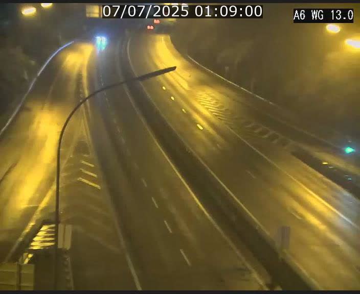 Traffic live webcam Luxembourg Mamer - A6 - BK 13 - direction Luxembourg/France/Allemagne