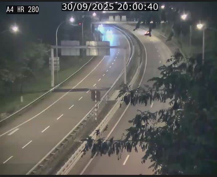 Webcam traffic A4 Luxembourg - BK 0.2 - P+R Bouillon (direction Luxembourg)