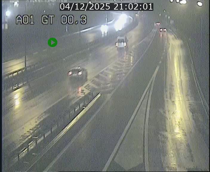 Traffic live webcam Luxembourg Croix de Gasperich - A1 direction Kirchberg - BK 0.3