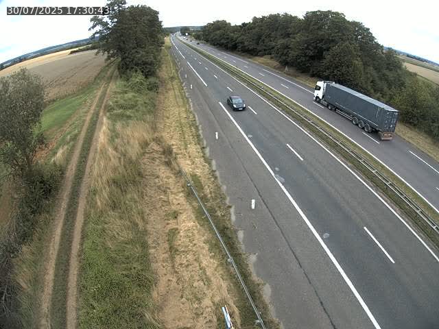 Caméra autoroute France - A30, Havange direction Metz
