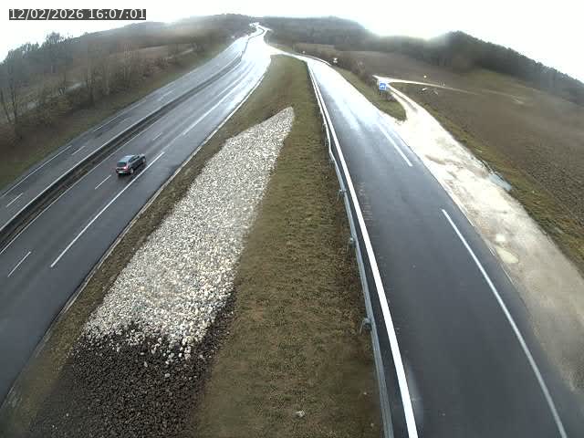 Webcam trafic à la Houpette, sur la Nationale 4 (N4) dans la commune de Rupt-aux-Nonains
