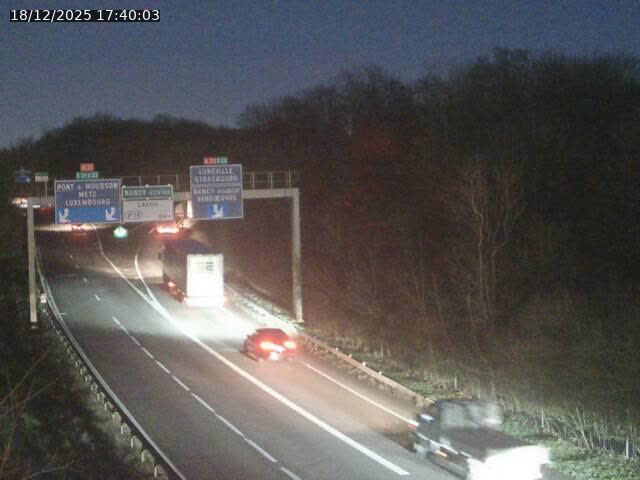 Caméra autoroute France - Biffurcation A31/A33, Laxou direction Nancy