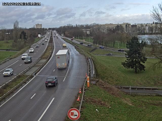 Caméra autoroute France - A31, Metz-centre direction Thionville