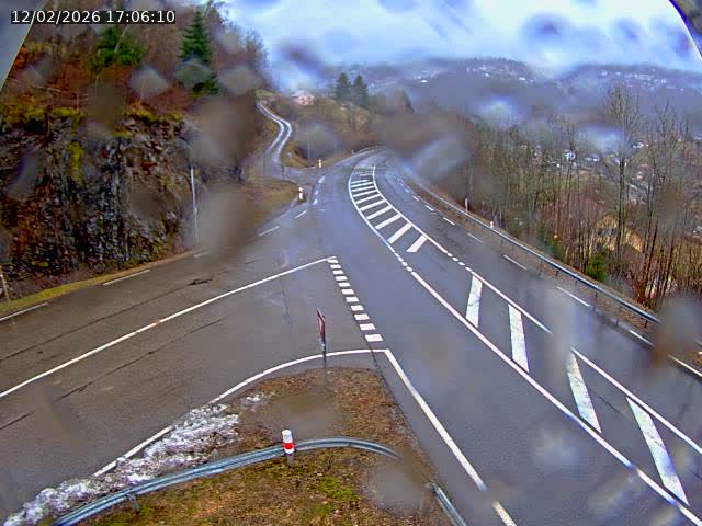 Caméra autoroute France - N66, col du Bussang direction Remiremont