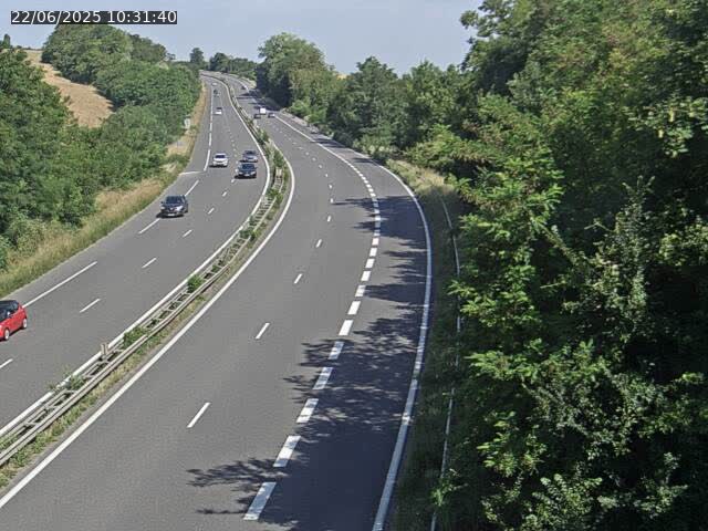 Caméra autoroute France - A33, Rosières direction Lunéville