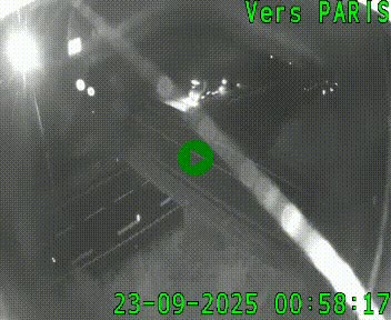 Clone of Caméra routière sur l'autoroute A20 au nord de Limoges, à la jonction avec la N520. Vue orientée vers Paris