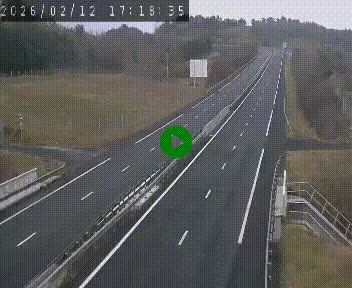 Caméra autoroutière France - A75, Coren, en direction de Montpellier