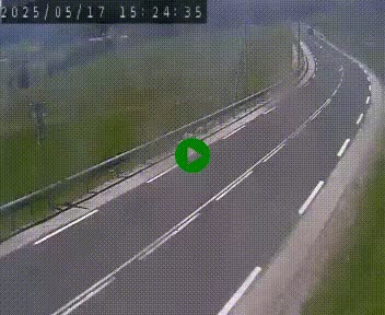 Webcam routière au niveau du col de la Chavade en Ardèche, sur la N102 à 1266 mètres d'altitude