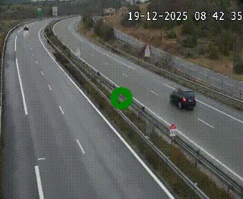 Caméra autoroute A75 à hauteur de la sortie 49 Le Caylar en direction de Montpellier