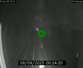 Webcam sur le périphérique de Rennes (N136) à hauteur du quartier Bréquigny, au sud de la ville