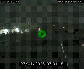 Webcam sur la N165 à hauteur de Hennebont, au nord de Lorient