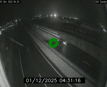 Webcam sur la N165 à hauteur de Caudan, dans le Morbihan.