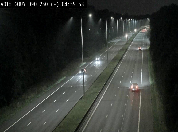 Webcam autoroute Belgique - Gouy-lez-piéton - E42 - BK 90.3