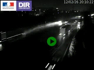 Webcam sur la Nationale 201 à hauteur de la sortie Chambéry-Nord, avant à la jonction entre l'A41 et l'A43, en direction de Lyon