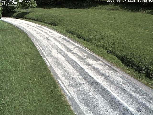Webcam à Allarmont dans les Vosges, sur la RD392