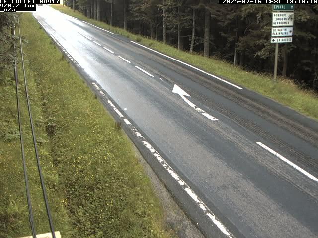 Caméra du Collet sur la route de Colmar (D417)