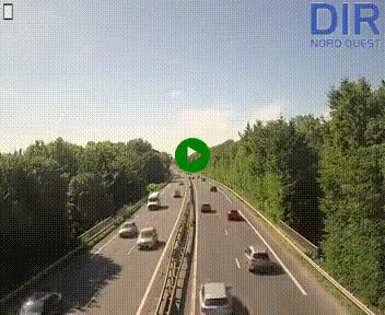 Webcam sur le périphérique de Caen (N814) à l'est de la ville, à Mondeville hauteur de la sortie 2, Presqu'île-Rives de l'Orne, au bout de l'autoroute A13