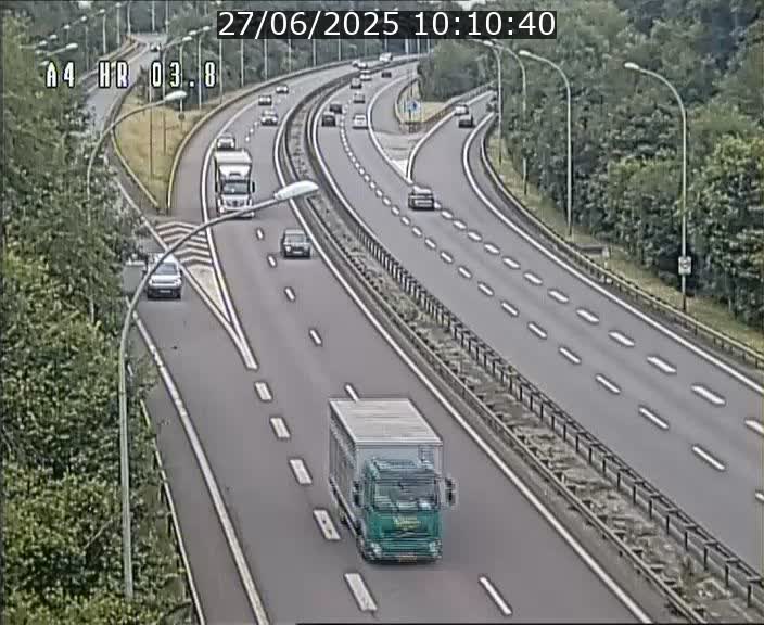 Webcam traffic A4 Luxembourg - BK 3.8 - Leudelange (direction Esch sur Alzette)
