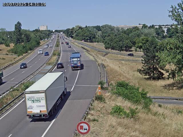 Caméra autoroute France - A31, Metz-centre direction Thionville