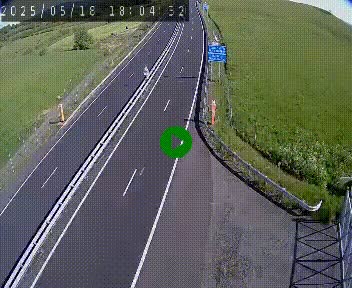 Caméra autoroute A75 à hauteur du col de la Fageole en direction de Clermont-Ferrand