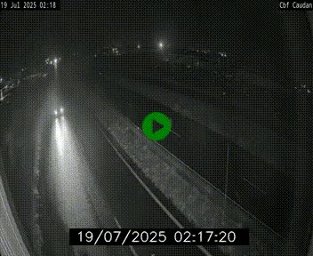 Webcam sur la N165 à hauteur de Caudan, dans le Morbihan.