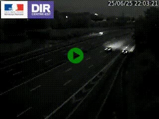 Caméra routière à hauteur de la sortie 15 Chambéry-centre au PK 4,103 en direction d'Albertville