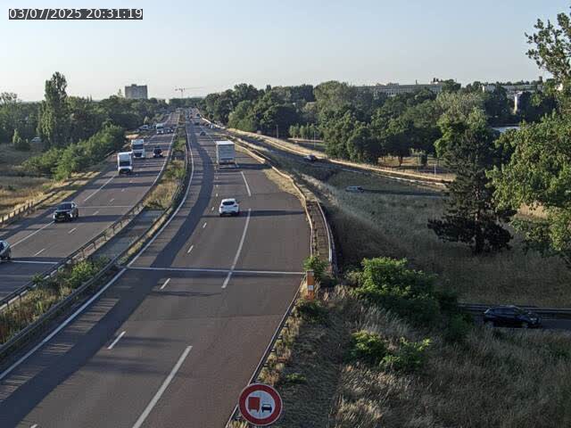 Caméra autoroute France - A31, Metz-centre direction Thionville