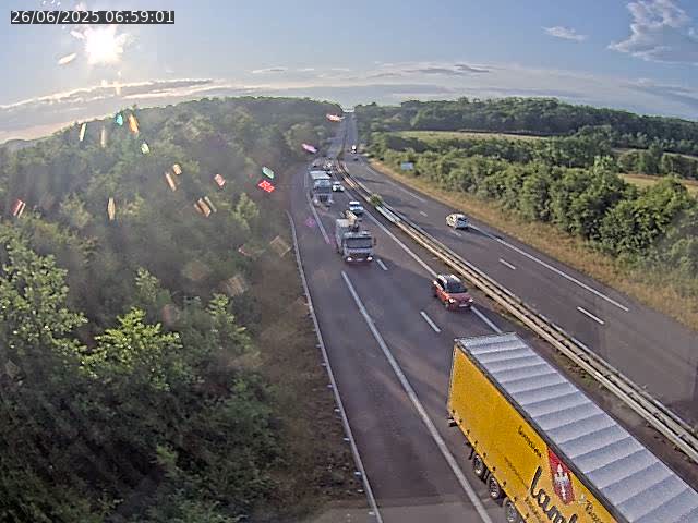 Caméra autoroute France - A33, Saint-Nicolas-de-Port direction Lunéville