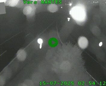 Webcam N147 au nord de Poitiers et à la jonction avec la A10
