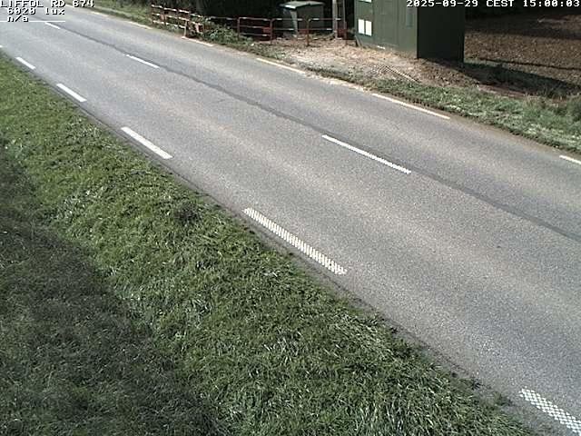 Webcam à Liffol-le-Grand dans le département des Vosges sur la D674 en direction de la Haute-Marne