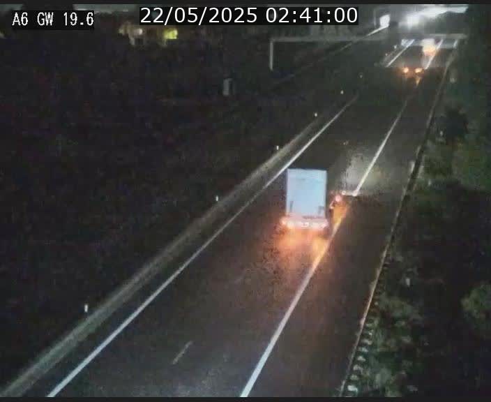 Traffic live webcam Luxembourg - Steinfort - A6 - BK 19.6 - direction Belgique