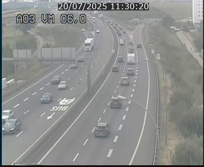 Traffic live webcam Luxembourg Aire de Berchem - A3 - BK 6 - direction France