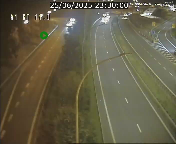 Traffic live webcam Luxembourg Senningerberg - A1 direction Allemagne - BK 11.3