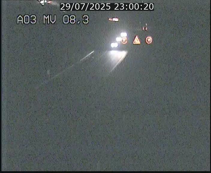 Webcam Autoroute après la Croix de Bettembourg en direction de Luxembourg sur l'A3