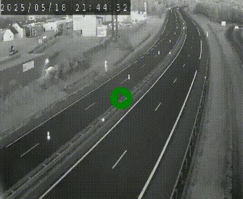 Caméra autoroute A75 à hauteur du col du rocher blanc en direction de Montpellier