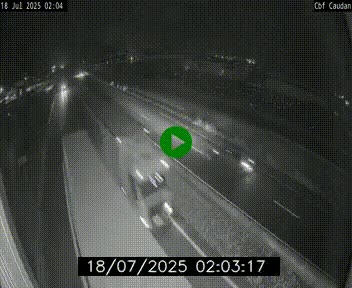 Webcam sur la N165 à hauteur de Caudan, dans le Morbihan.