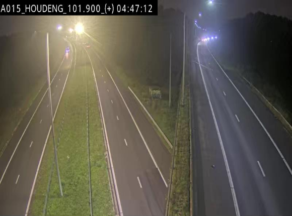Webcam autoroute Belgique - Houdeng-Goegnies - Jonction E19/E42 direction Tournai/Mons - BK 101.85