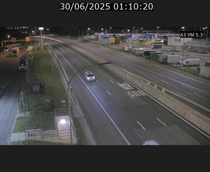 Traffic live webcam Luxembourg Aire de Berchem - A3 - BK 5 - direction France