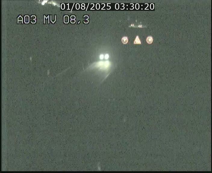 Webcam Autoroute après la Croix de Bettembourg en direction de Luxembourg sur l'A3