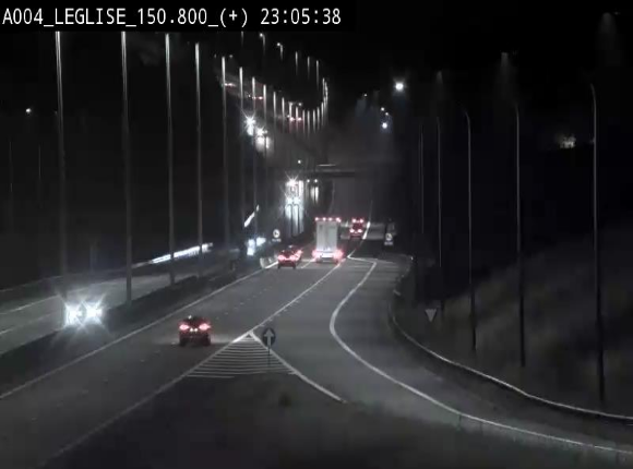 Caméra autoroute Belgique - Côte de Léglise, E411(A4) direction Luxembourg